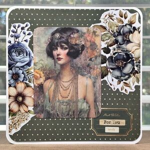 Handmade Best Wishes Greeting Card